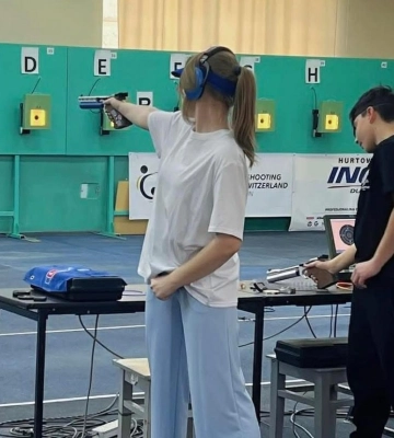 "Золото" та "бронзу" на чемпіонаті України зі стрільби здобула рівненська спортсменка