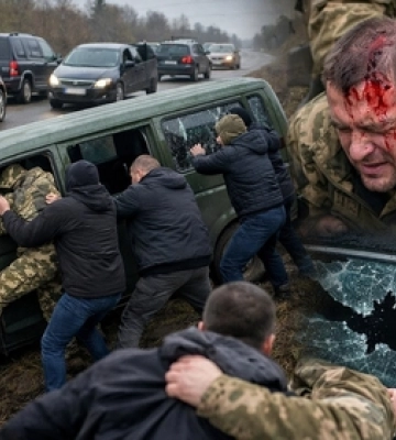 На Волині група цивільних напала на авто ТЦК: є поранені, призовника «відбили»