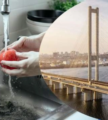 Знеструмлені об’єкти Київводоканалу, на правому березі водопостачання з пониженим тиском