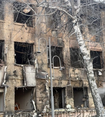 В оккупированном Донецке ликвидируют последствия удара по району «Точмаша»