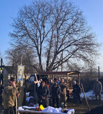 На Волині попрощалися із ветераном АТО Русланом Семенюком
