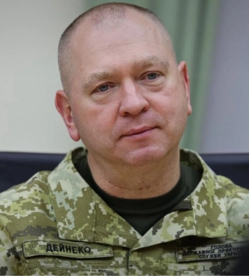 Дейнеко призваний для проходження служби по мобілізації, призначений на посаду начальника Луганського прикордонного загону - речник ДПСУ