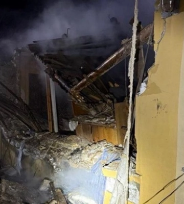 В Харькове Шахед попал в жилой район
