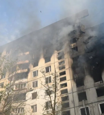 Двое пострадавших в результате повторной атаки БПЛА на Харьков - мэр