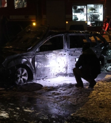 У Харкові "шахед" поцілив у приватні будинки