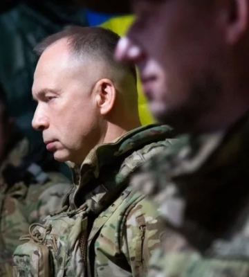 Сырский после поездки в Донецкую область: Определенные рубежи удерживаются, местами проводятся собственные наступательные действия