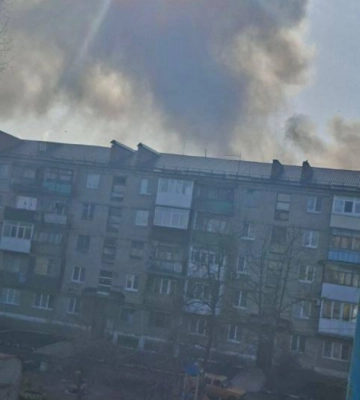 Зранку на Слов'янськ росіяни скинули авіабомбу