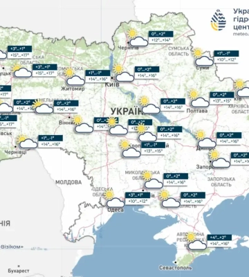 Погода на 11 марта в Украине: солнце прогреет до +17 — ясные дни, а ночью местами ещё подмораживает