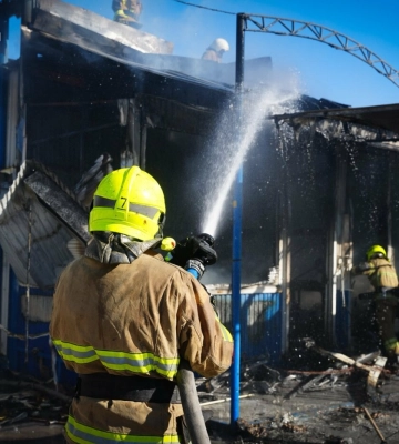 Одещина: сталася пожежа на одному з найбільших промринків Європи 