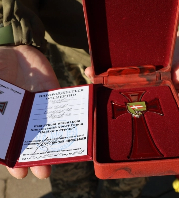 Рідним полеглого захисника з Волині Олександра Григорука вручили посмертну нагороду Героя