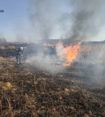 Багаття на 6 тисяч гривень: у двох районах на Волині палії отримали протоколи