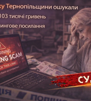 Шахраї виманили понад 103 тисячі гривень у жінки з Кременеччини