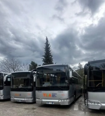 Львів отримає від італійського регіону Абруццо вісім великих автобусів