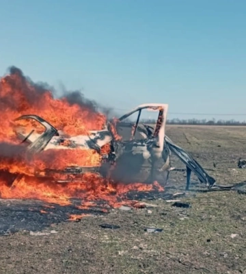 Через російський обстріл Любимівки на Херсонщині поранений волонтер