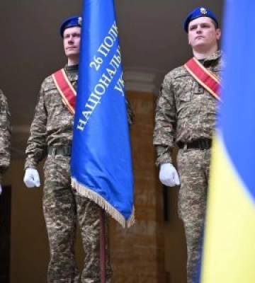 Закарпатські нацгвардійці відзначили 4-ту річницю 26 полку та отримали державні нагороди