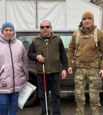 За останній тиждень "Білі Янголи" евакуювали 22 людини з прифронтових територій Харківщини