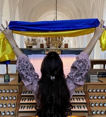 Про рівненську органістку Євгенію Бельмас написало британське видання Organist’s Review