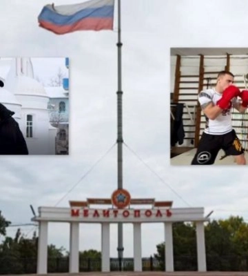 В мужском монастыре Мелитополя российский “промоутер” вербует местных подростков драться за копейки 