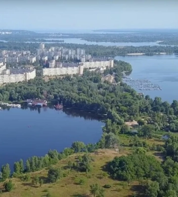 Київ витратить 65 млн грн на пішохідний міст і покращення парку на Оболоні 