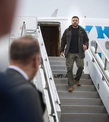 Зеленський прибув з візитом у Бухарест