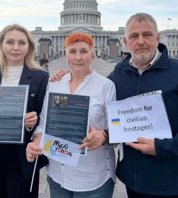 Делегация из Мелитополя подняла вопрос пленных журналистов в Сенате США 