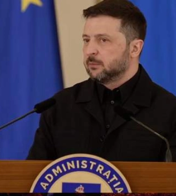Зеленський прибув з візитом у Бухарест