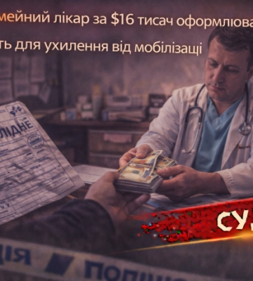 В Одесі сімейний лікар за $16 тисяч оформлював фіктивну інвалідність для ухилення від мобілізації