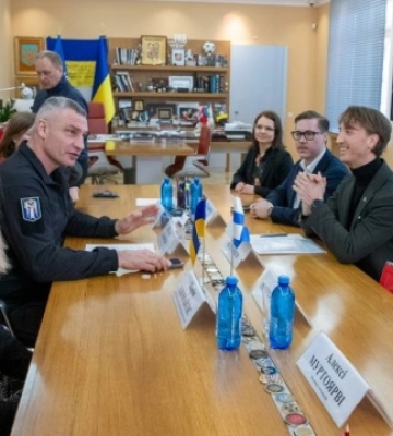 До Києва приїхала делегація з фінського міста Тампере