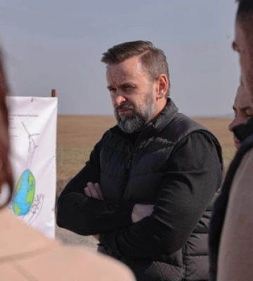 Вітропарк за 12 млрд і нова шкільна їдальня: заступник керівника ОП побував на Волині 