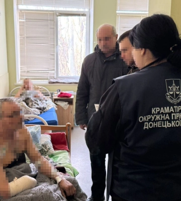 На Донеччині обрано запобіжний захід чоловіку, який підірвав гранату під час сімейної сварки