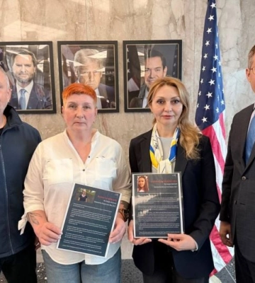 Главный редактор РИА «Південь» Светлана Зализецкая рассказала в Госдепартаменте США о пленных журналистах из Мелитополя 