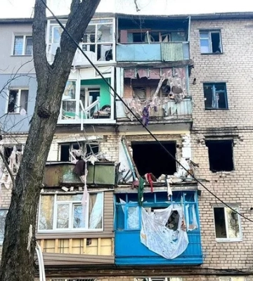 В Вольногорске Днепропетровской области произошел взрыв в жилой пятиэтажке, есть пострадавшие