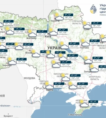 Сонце і поривчастий вітер: синоптикиня Наталка Діденко розповіла, якою буде погода в Україні цими вихідними