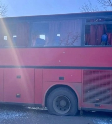 Прокуратура встановила, що біля рейсового автобусу впала ракета типу «Іскандер-М»: загинуло троє людей