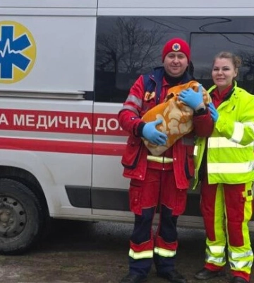В Харьковской области женщина родила в машине скорой помощи