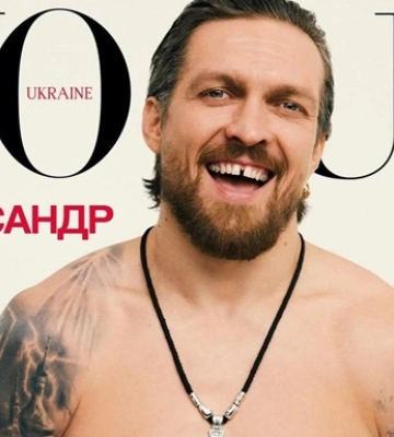 Усик став обличчям весняного номера Vogue Ukraine