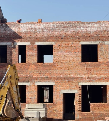 Як відновлюють будинок на Ахієзерів у Харкові, показали в мерії 