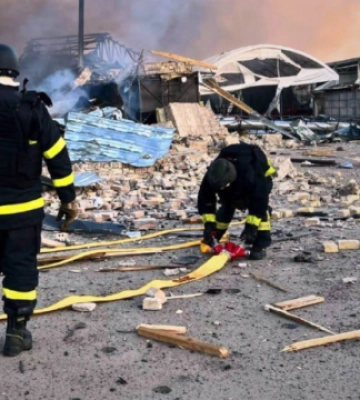 На Київщині низка споживачів залишились без газу, тепла і світла після російської атаки