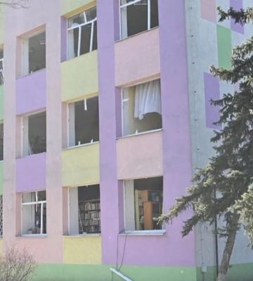 В Обухівському районі через атаку РФ пошкоджені п'ять освітніх закладів