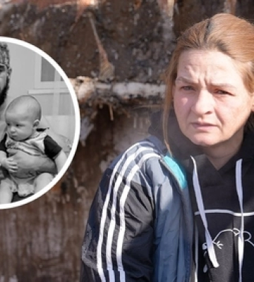 Жінка, яка під час удару по Богодухову втратила сімʼю, народила донечку 