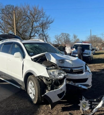 На Одещині пʼяний водій автомобіля скоїв ДТП, є постраждалі