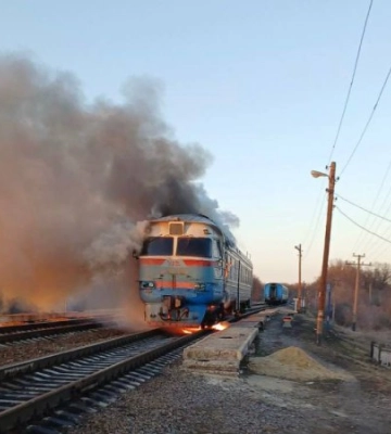 На Сумщині російський дрон атакував пасажирський потяг