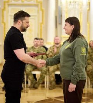 Президент України нагородив медпрацівницю з Хоролу