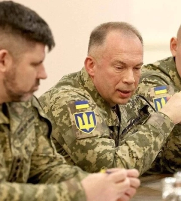 Сирський відвідав Запорізький напрямок, де росіяни зосереджують сили для наступу