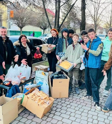 У Мукачеві відбулася щотижнева акція підтримки поранених військових
