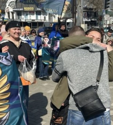 У Миколаєві вчергове нагадали про полонених та зниклих безвісти військових