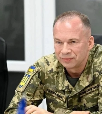 Сирський відвідав Запорізький напрямок, де росіяни зосереджують сили для наступу