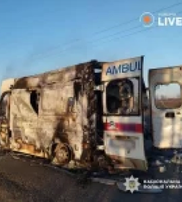 Удар РФ по «швидкій» на Харківщині: загинули двоє медиків