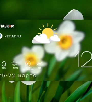Прогноз погоды на неделю 16 – 22 марта 2026 года