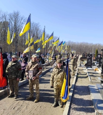 Ківерцівська громада попрощалася з матросом Олександром Бакальцем